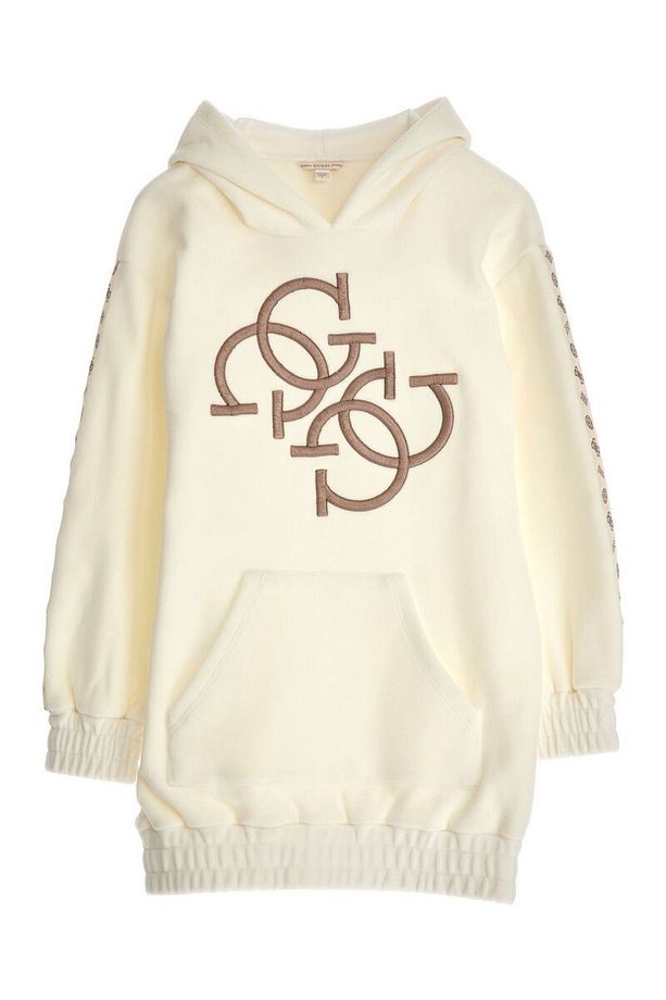 VELOUR HOODED LS DRE - 1