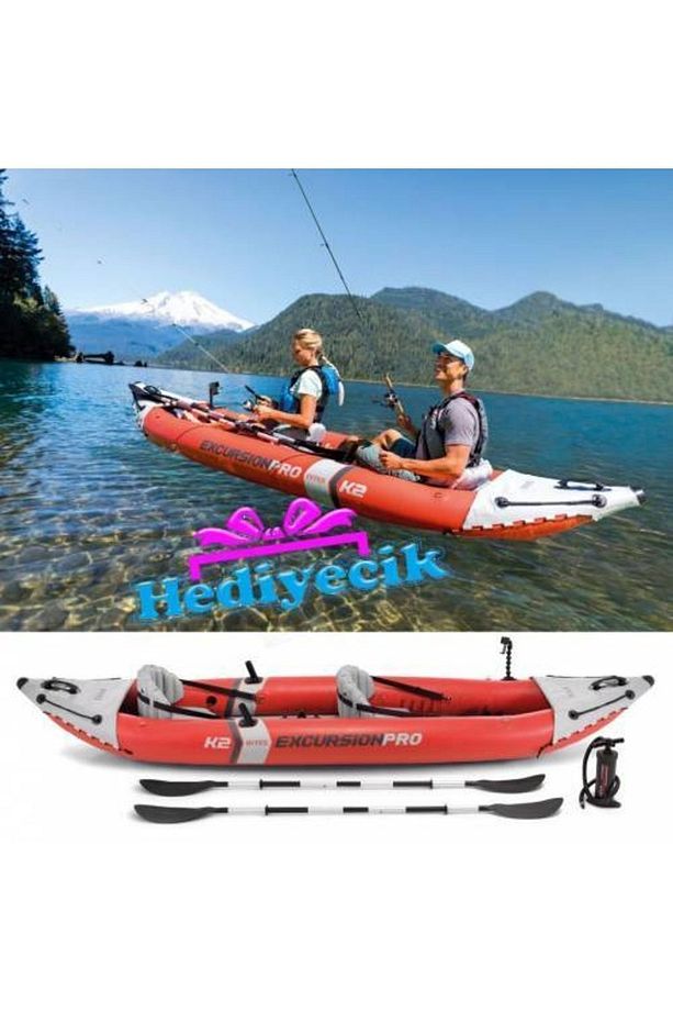 Şişme Kano 68309 Excursion Pro Şişme Bot Kano K2 - 4