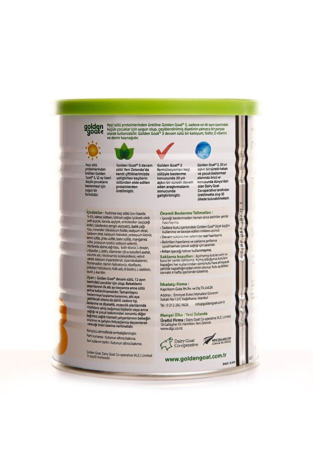 Keçi Sütlü Devam Sütü 400 gr 1 Yaş No Color 3 - 5