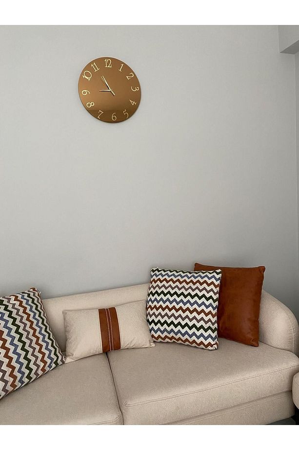 Pleksi Ahşap Duvar Saati, Modern Duvar Saati,Duvar Saati,Wall Clock, - 4