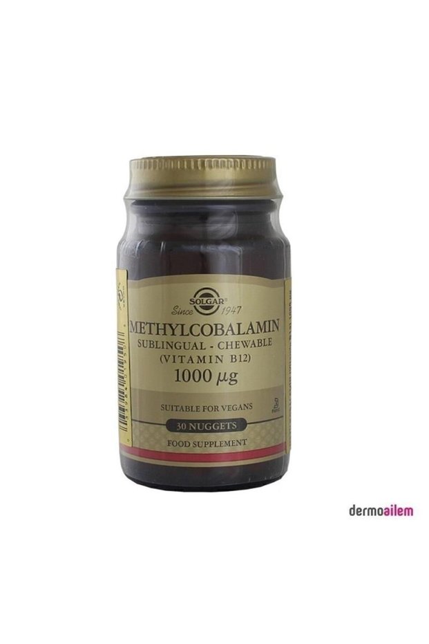 Methylcobalamin (B12) 1000 Mcg 30 Under Tongue Tablets
