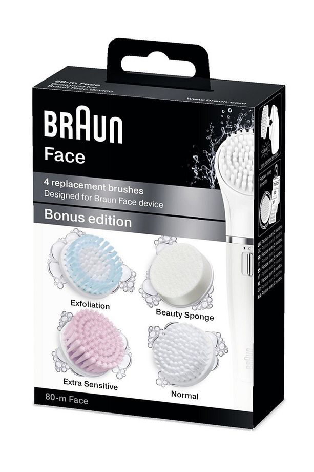 Face Yüz Temizleme Cihazı Yedek Fırça Başlığı 4'lü Paket SE80-M 4210201124313 - 1