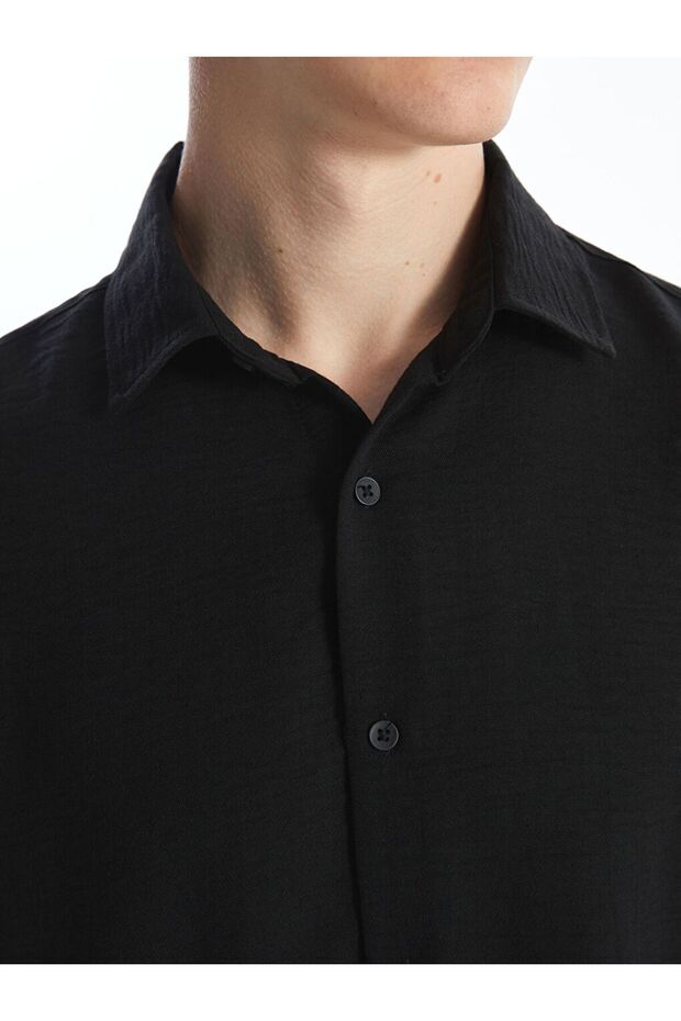 LCW Regular Fit Uzun Kollu Erkek Gömlek - 3