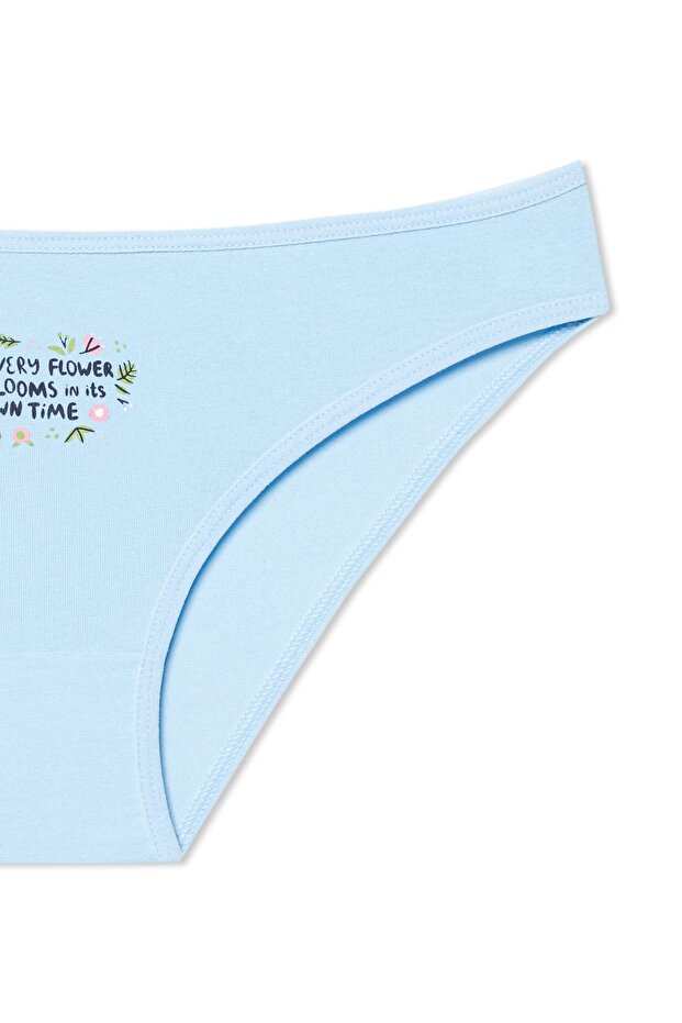 Pamuklu Basic Kadın Külot 3'lü Paket - 5