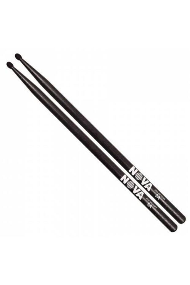 مجموعة عصا الطبل الأسود 5A من Vicfirth N5AB
