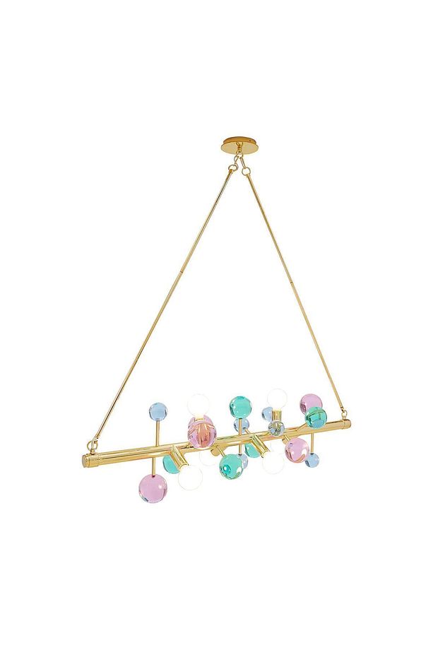 Renkli Bubble Linear Avize - 5