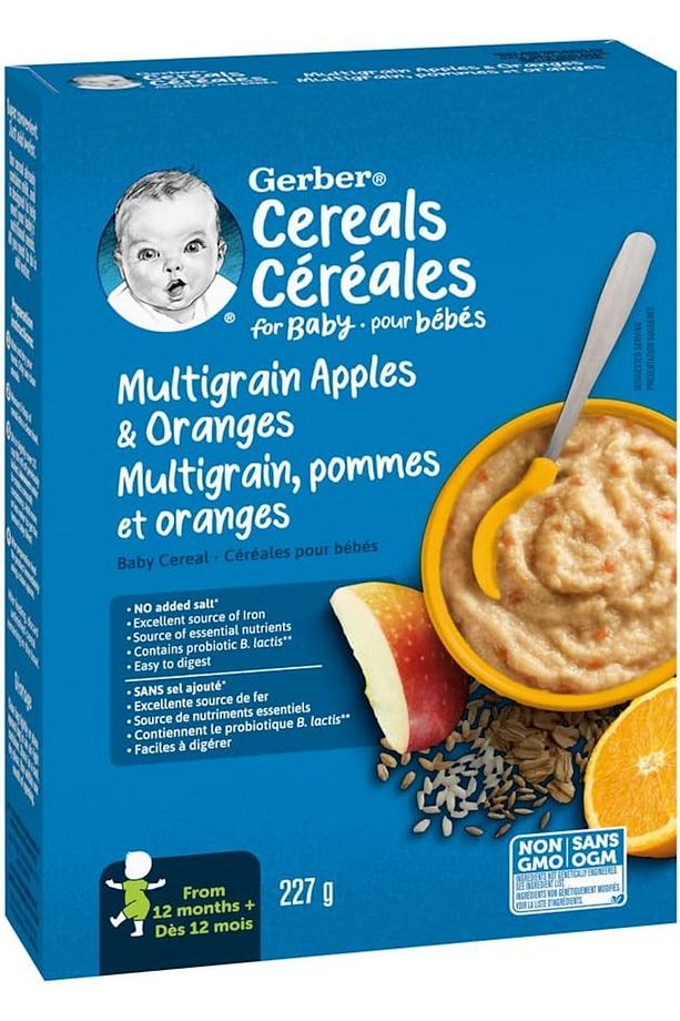 MultiGrain Apples & Oranges- Çok Tahıllı- Elma ve Portakallı Kaşık Maması 227 Gr- 12. aydan itibaren - 2