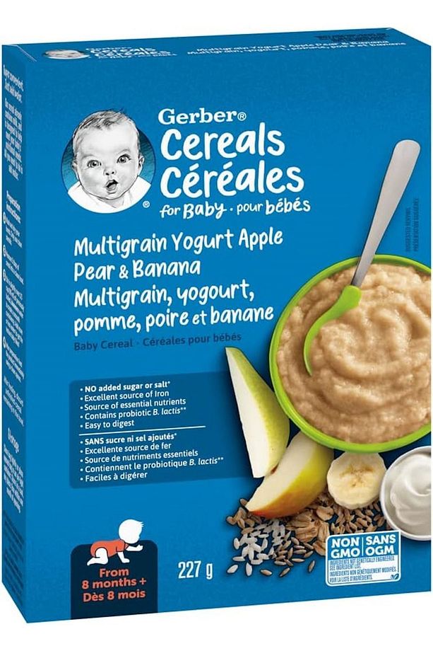 Cereals- Multigrain Yogurt Apple Pear Banana-227 Gr- 8. aydan itibaren- 3.aşama - 5