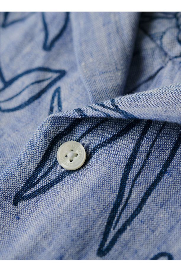Normal Çok Renkli Desenli Erkek Gömlek M4010810A1WB_OPEN COLLAR PRINT LINE - 3