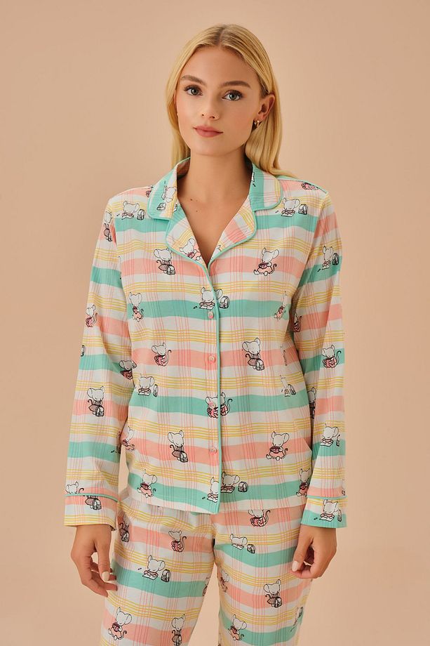 Lulusu Maskülen Pijama Takımı - 3