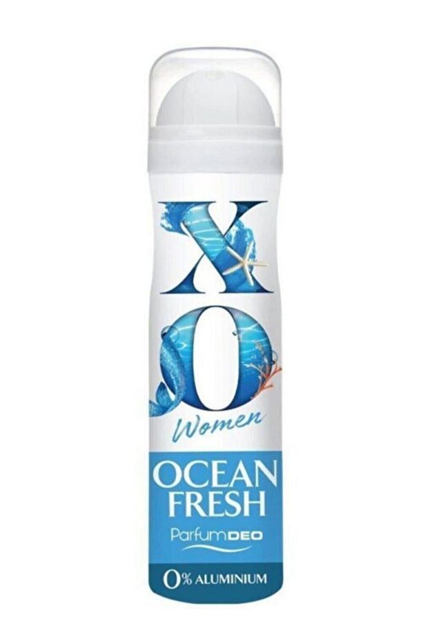 X O Doedorant Kadin Ocean Fresh Joy 150 ml X 4 Adet - 3