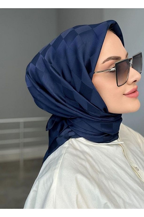 Dama Desen Jakarli Eşarp - 1