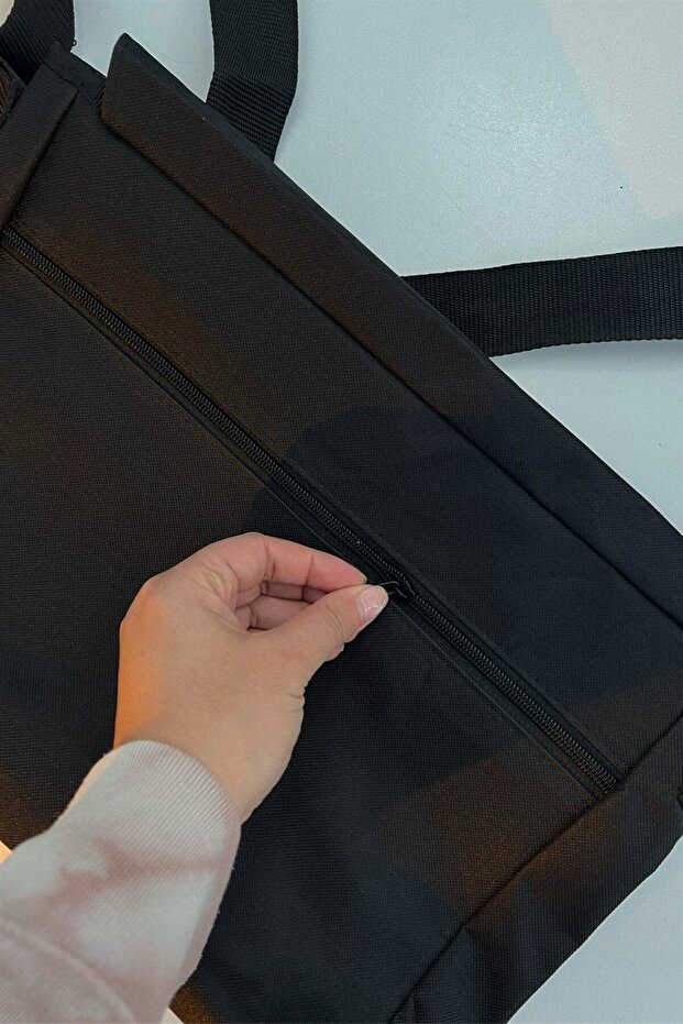 Siyah Postacı Çanta - 4