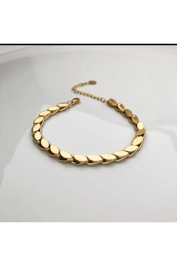 Steel Barley Bracelet /GOLD/