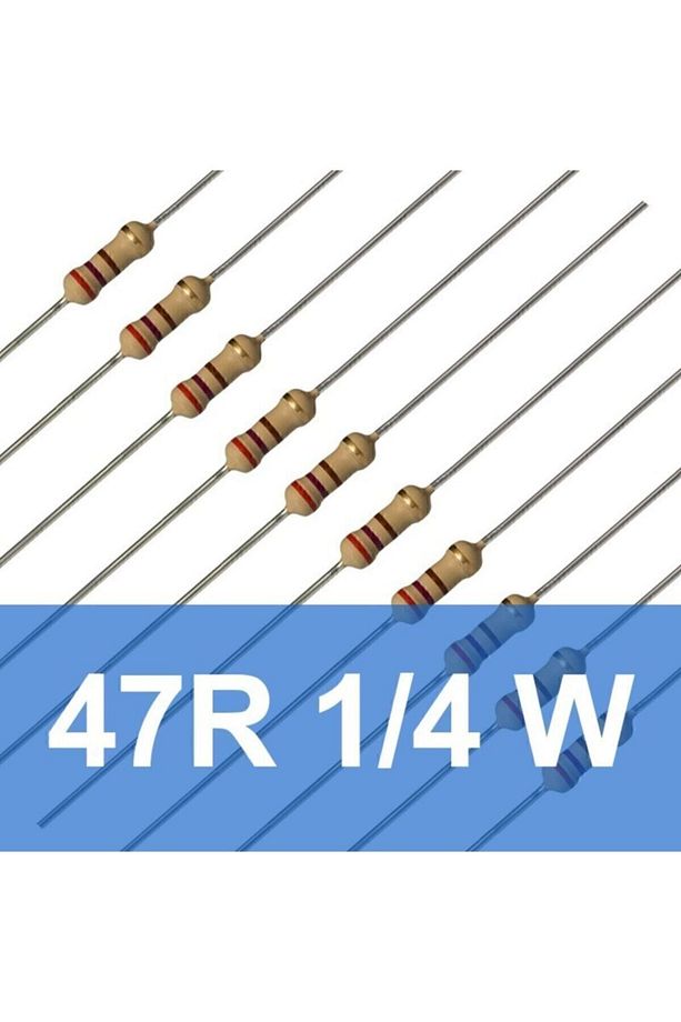 47r 1/4w Direnç (10 Adet) 47 Ohm - 1