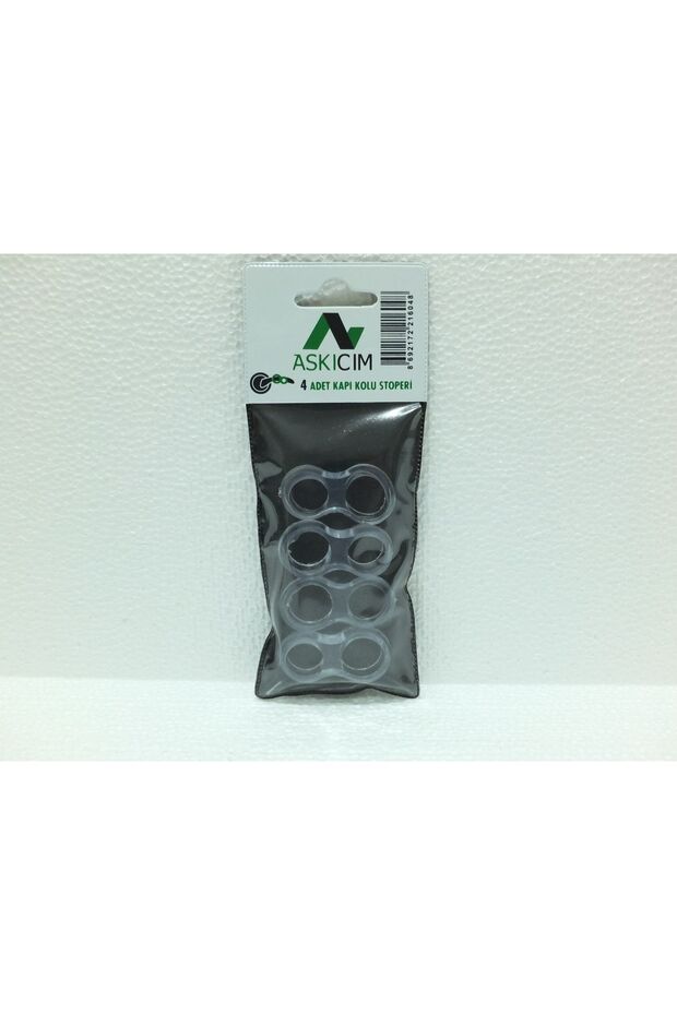 DOOR HANDLE STOPER 4 PIECES - 1