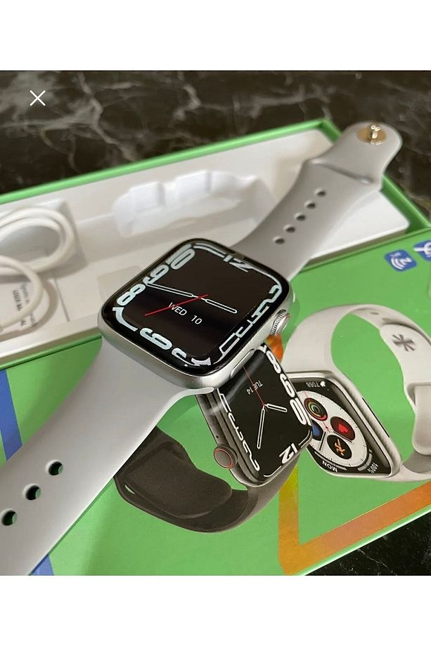 Watch 7 Max Dt7 No.1 I7 Smartwatch 2022 Siri Nfc Ip68 Suya Dayanıklı Kablosuz Şarj Akıllı Saat - 4