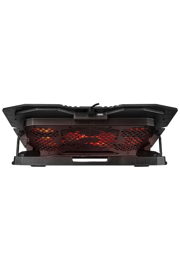 Mistral S45 Kırmızı Led 5fan Yükseklik Ayarlı Lcd Notebook Soğutucu Laptop Soğutucu 12/17 - 8