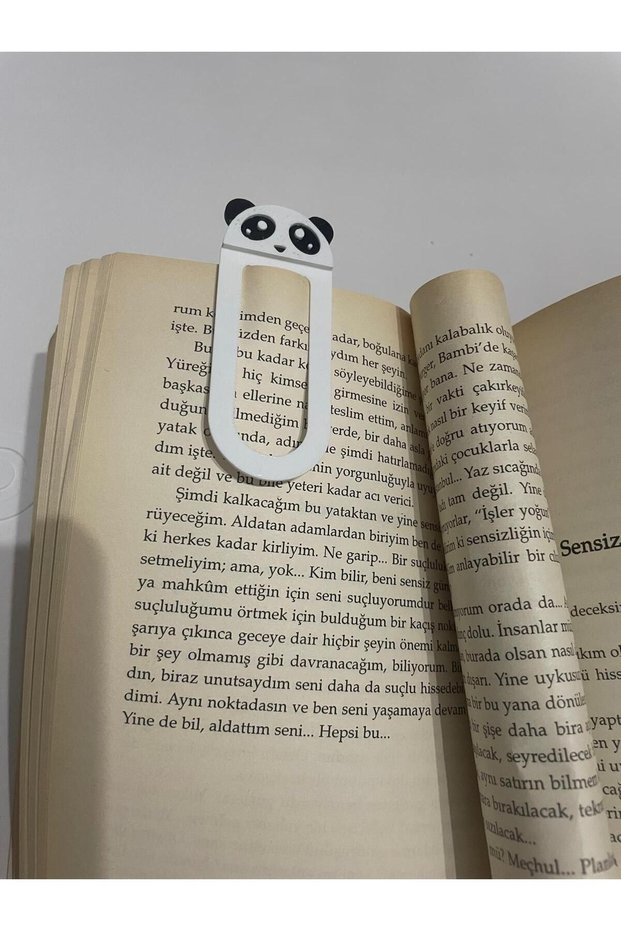 Mini Panda Cute Bookmark - 3 Pcs