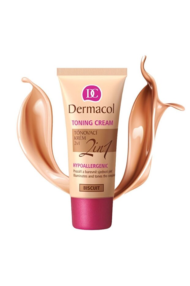 Toning Cream-Illuminating-Intensifying Toning and Moisturizing Foundation 2-In-1-Bronze