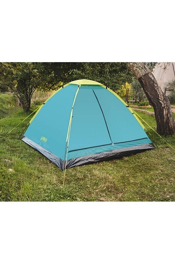 Lüks Pavillo Kamp Seti 3 Kişilik Çadır + Çift Kişilik Şişme Yatak + Pompa - 2
