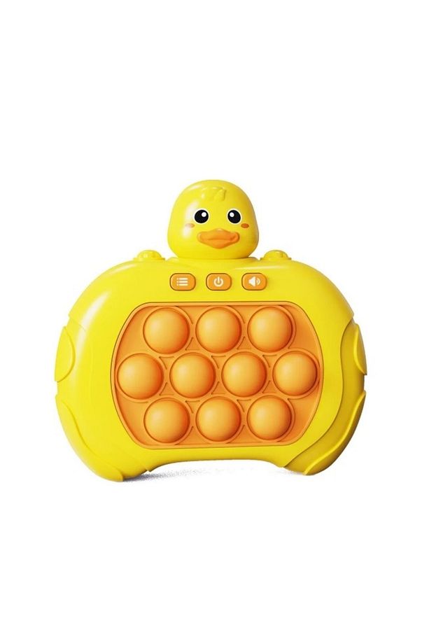Akıllı Pop-it Işıklı Sesli Yeni Nesil Tuşlamalı Oyuncak Fast Push Game Ördek Model - 1