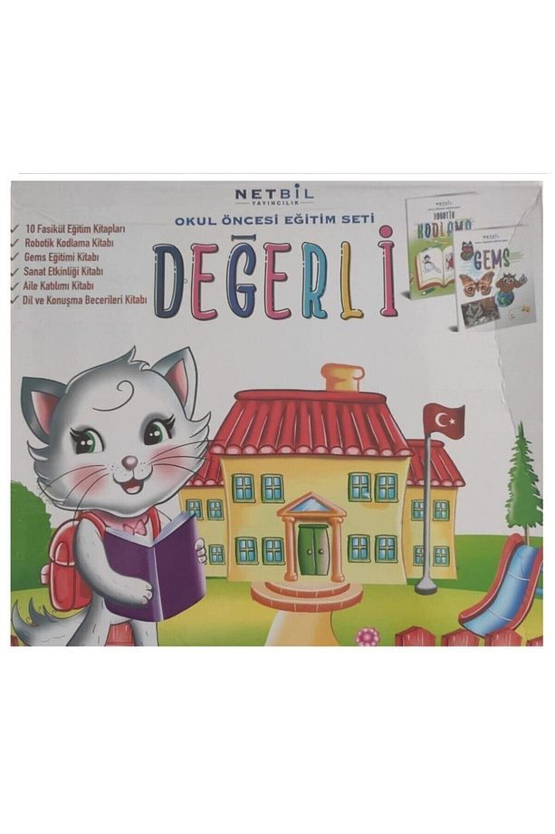 Netbil Yayıncılık Okul Öncesi Değerli Eğitim Seti - 1