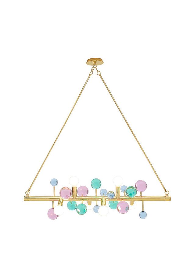 Renkli Bubble Linear Avize - 4