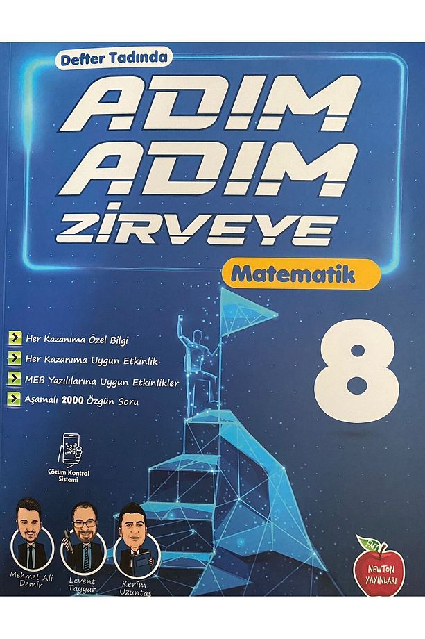 2024 Adım Adım Zirveye 8.sınıf Matematik Yeni Nesil Defter Tadında - 1