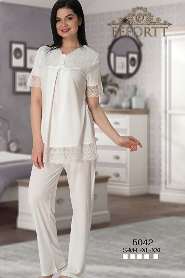 طقم بيجامة للحوامل - 1