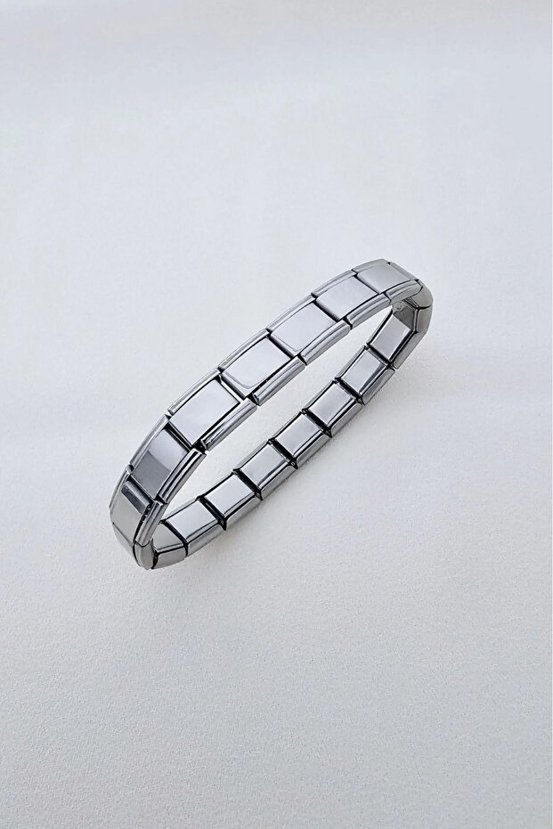 İtalyan Charm Çelik Bileklik - 1