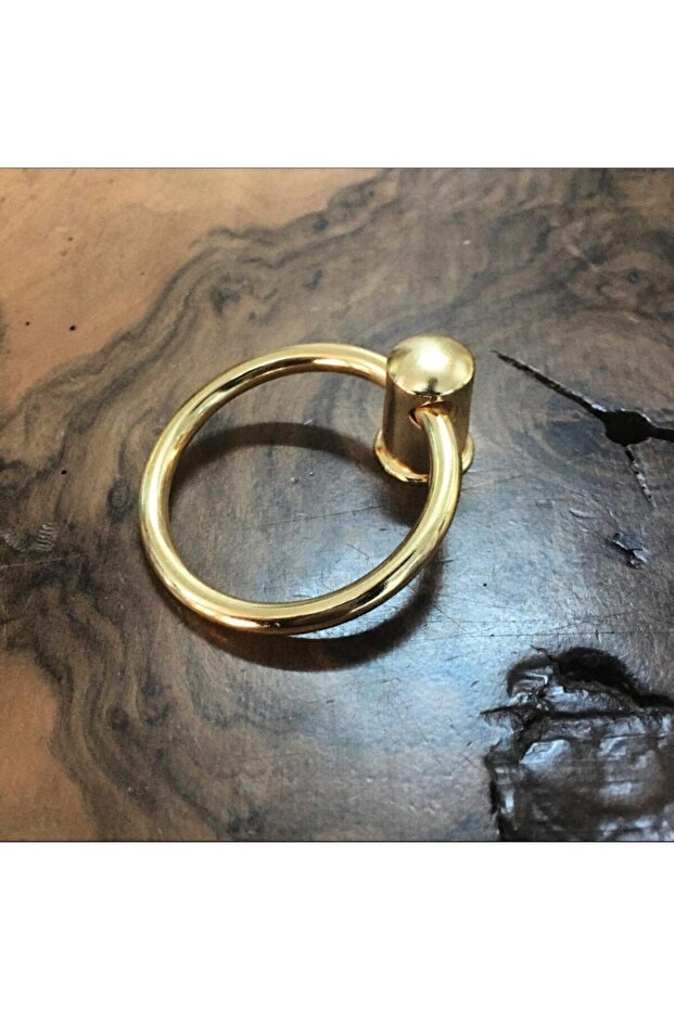 Halka Kulp Altın Çap Ölçüsü 60mm - 3