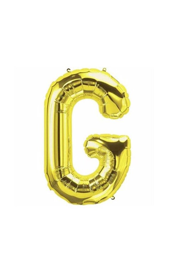 Letter g Foil Gold Color Balloon Small 35 cm