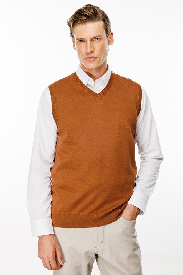 Erkek Süveter K.taba - 1