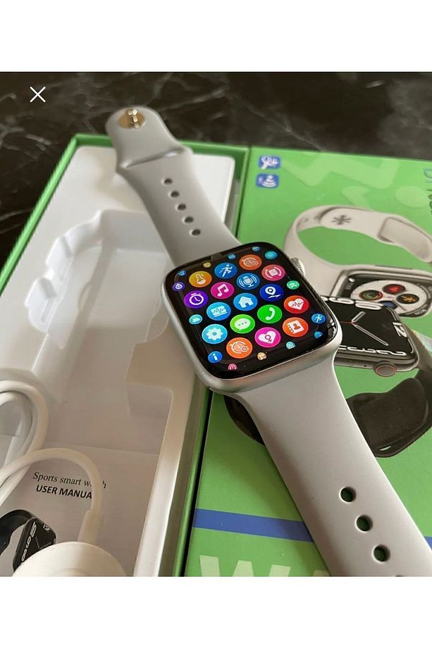 Watch 7 Max Dt7 No.1 I7 Smartwatch 2022 Siri Nfc Ip68 Suya Dayanıklı Kablosuz Şarj Akıllı Saat - 2