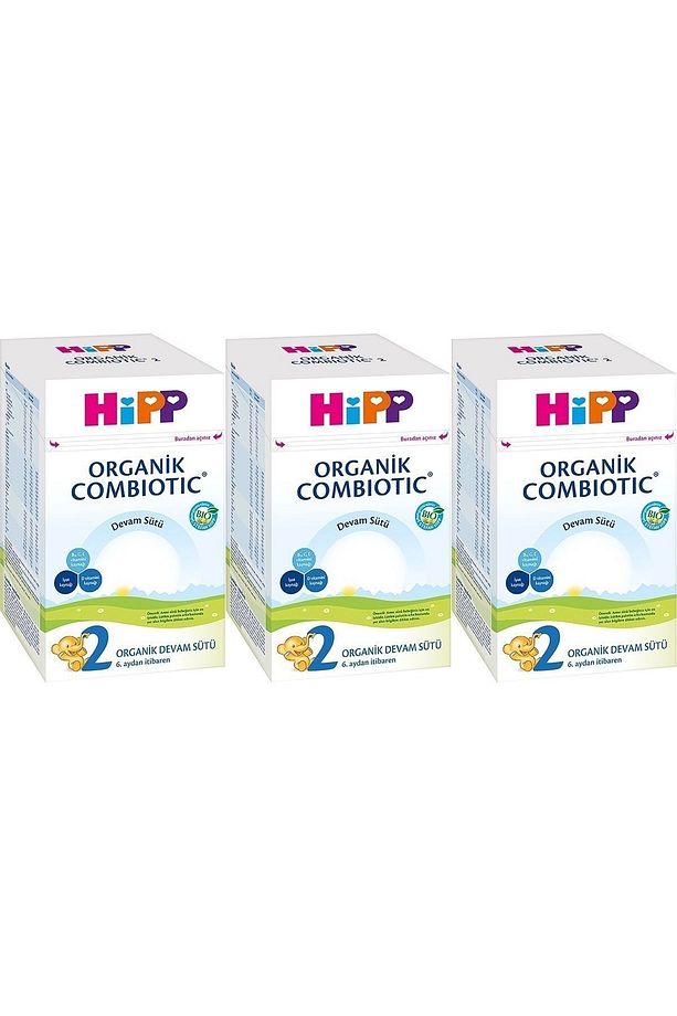 Organik Combiotic Bebek Devam Sütü 800gr No:2 (6. AYDAN İTİBAREN) (3 LÜ SET) - 1