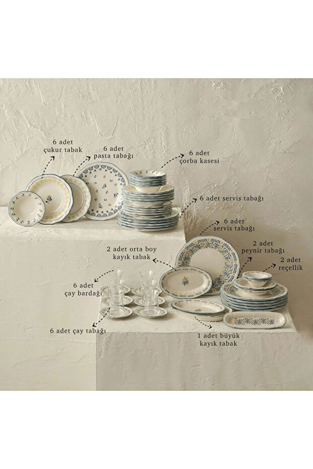 Mabeliana 50 Parça Sofra Seti - 7