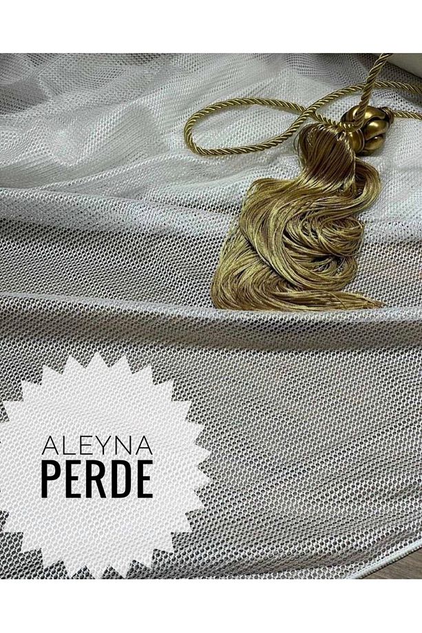 Taçvizon Renk Ütü İstemeyen File tül perde normal pile - 4