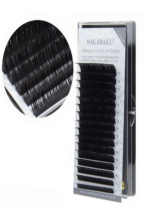 NAGARAKU İPEK KİRPİK 0.10 C MİX - 7-15 MM - 3