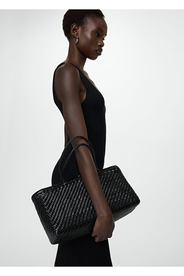 Askılı Triko Elbise - 6