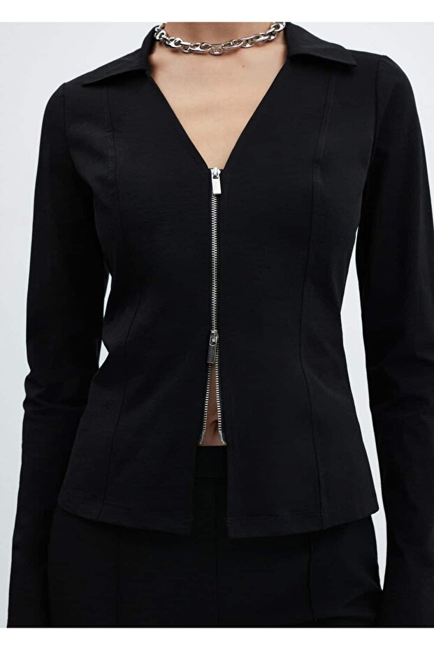 Fermuarlı ceket - 7