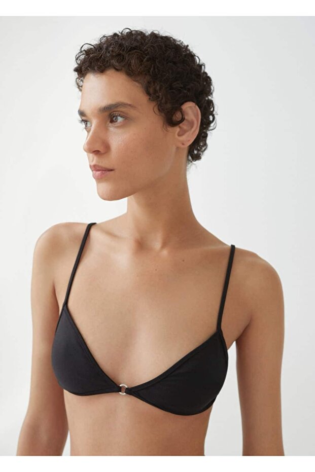 Detailliertes Metallic-Bikinioberteil - 8