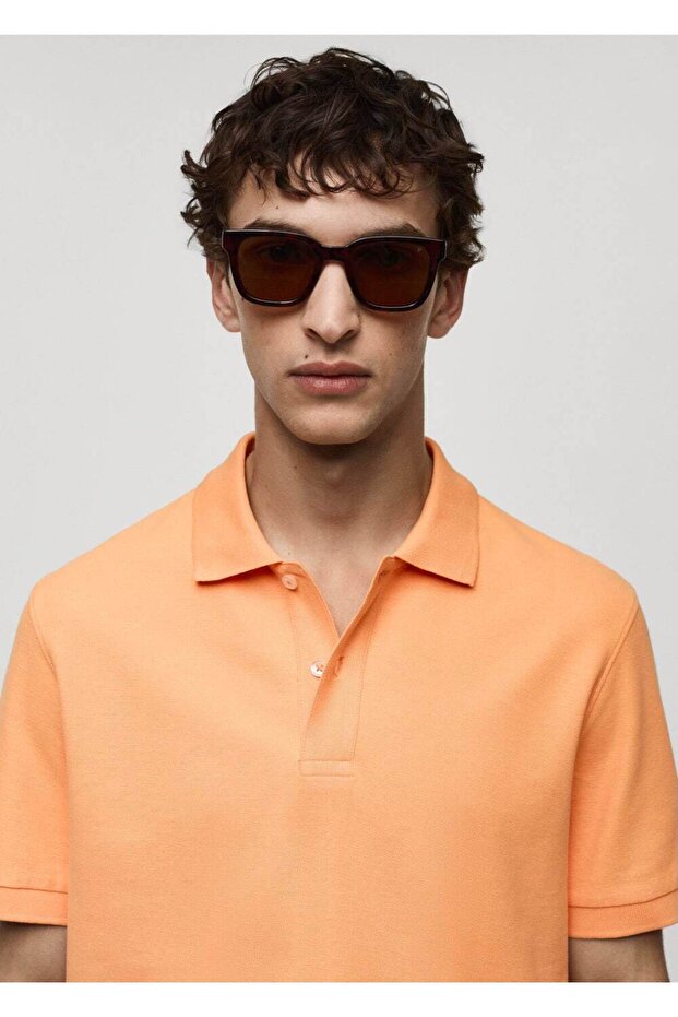 %100 pamuklu pike polo - 5