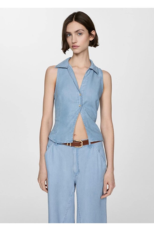 Lyocell Açık Gömlek - 1