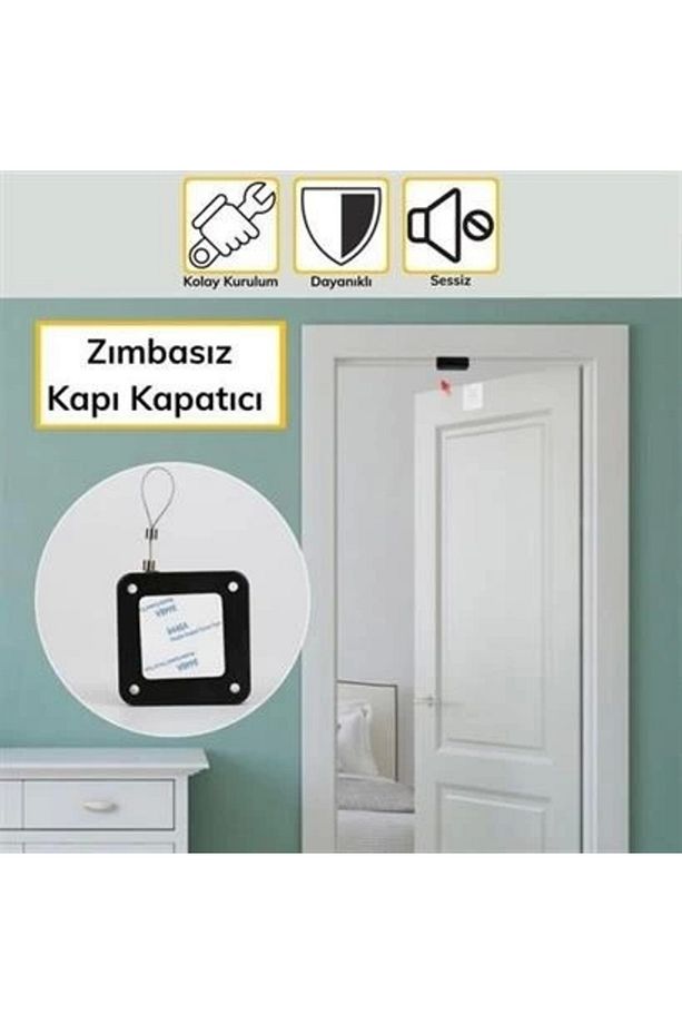 2 li Ev Ofis Dış Kapı Otomatik Kapı Kapatma Aparatı - 6