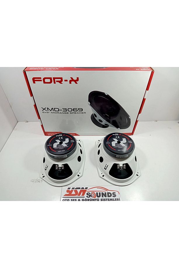 Oval Midrange – For-x 300w 150Rms Midrange Hoparlör – For-x XMD-3069 Prof Midrange - 3