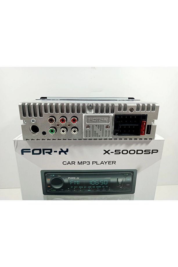 Teyp + For-x Çakmak – For-x X-500DSP 4x60w – 3 Amfi Çıkışlı Tesisat Teybi - 4