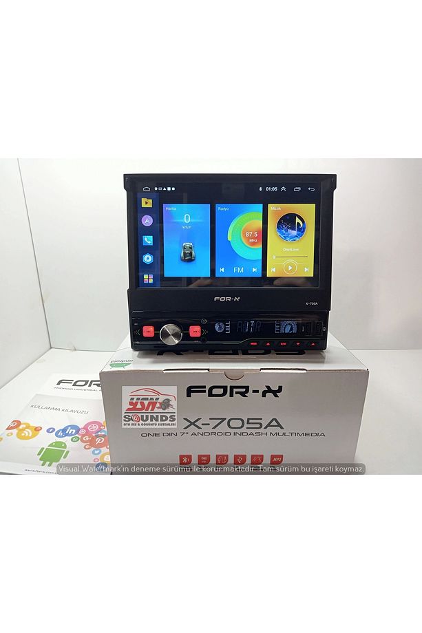 Android İndash Teyp + For-x Çakmak – For-x X-705A İndash Ekranlı Teyp – Park Kamerası - 2