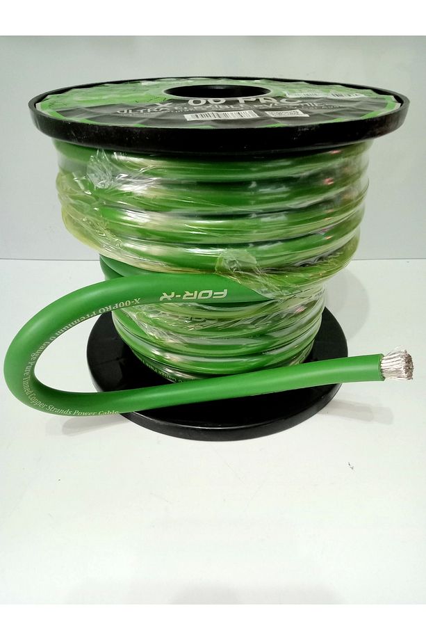 Bakır Amfi Güç Kablosu 0ga – 5 Metre – %100 Bakır – Ofc 0ga Anfi Power Kablosu - 2