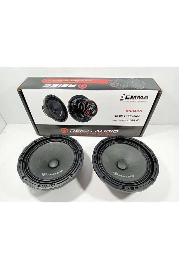 16cm Midrange - 180w Midrange Hoparlör - Prof Midrange - Sticker Hediyeli - 1